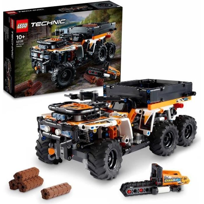 LEGO® 42139 Technic Le Véhicule Tout-Terrain, Modèle Réduit de Camion à 6 roues, Jeu de Construction de Véhicule dès 10 Ans