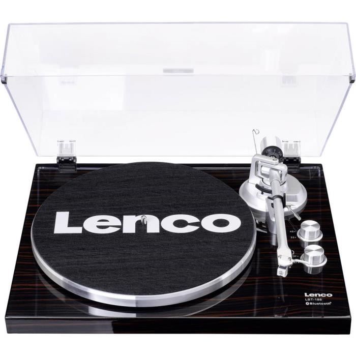 LENCO LBT-188 - Platine Vinyle Connexion Bluetooth/USB - Noisette