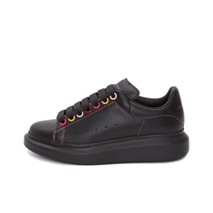Alexanders Mcqueens MC Noir Femme Homme Basket Chaussur Pas Cher