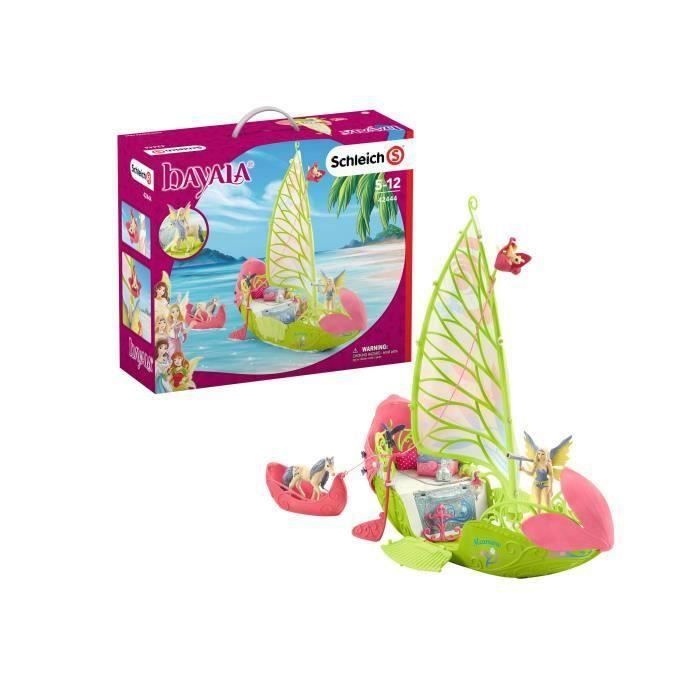 Schleich Bayala 42444 - Bateau Magique Avec Sera Et Poulains Licornes - Pour Enfant