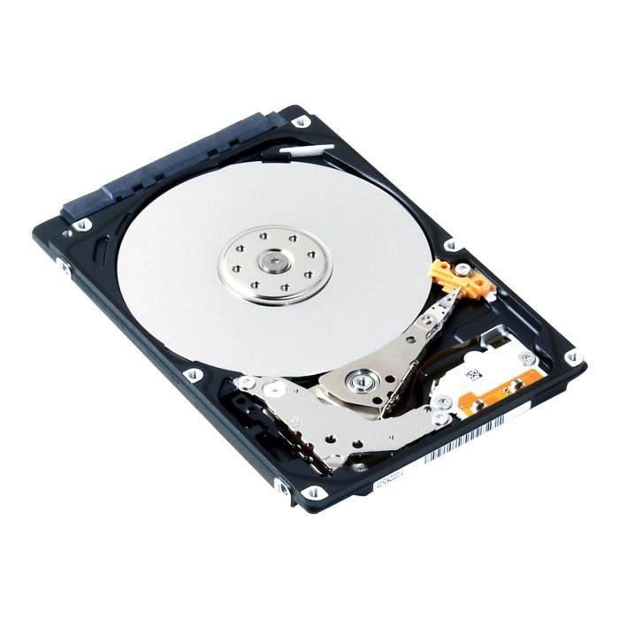 Toshiba MQ01ABF050 - Disque dur - 500 Go - interne - 2.5- - SATA 6Gb-s - 5400 tours-min - mémoire tampon : 8 Mo