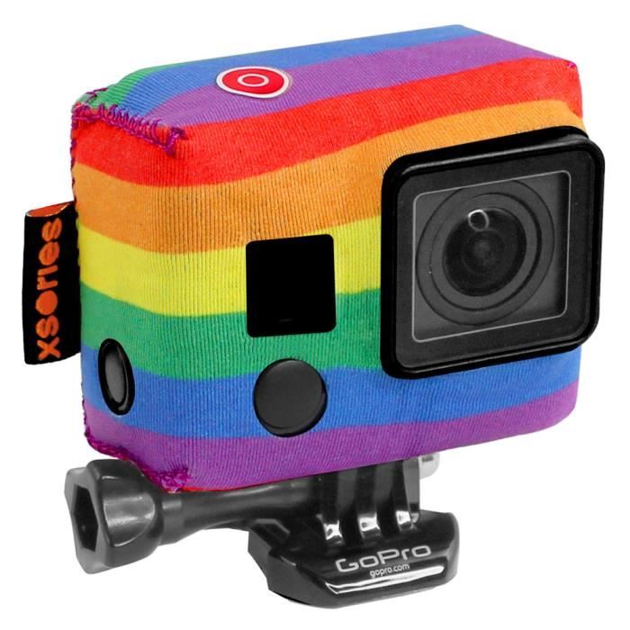XSORIES Housse en néoprène pour GoPro Tuxsedo - Multicolore