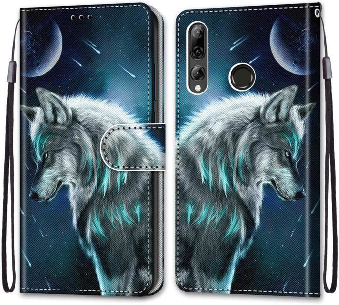 Housse Portefeuille Flip Pour Huawei Honor 20 Lite - Motif Fleurs, Cuir Artificiel - Neuf, Livré D'Allemagne