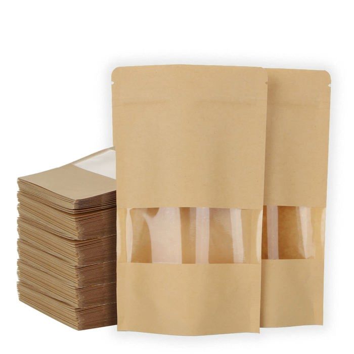 200 Pcs Sachets Kraft Alimentaire 15x15cm - Papier Emballage Hamburger Frites Sandwich Imprimé Journal