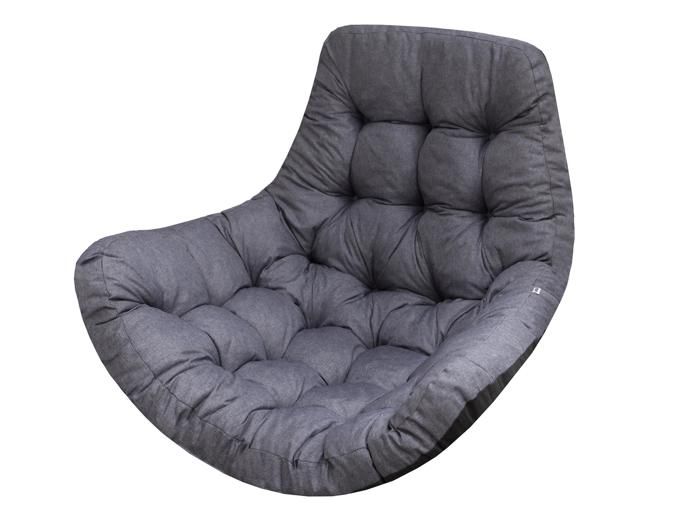 Bjird - Coussin Fauteuil Suspendu 100x120cm Bleu marine (Ecolen) Fauteuil Balancoire Chaise Oeuf