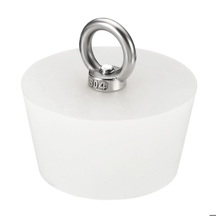 Bouchon Conique En Caoutchouc De Silicone Pour Baignoire, 11 Mm À 15,5