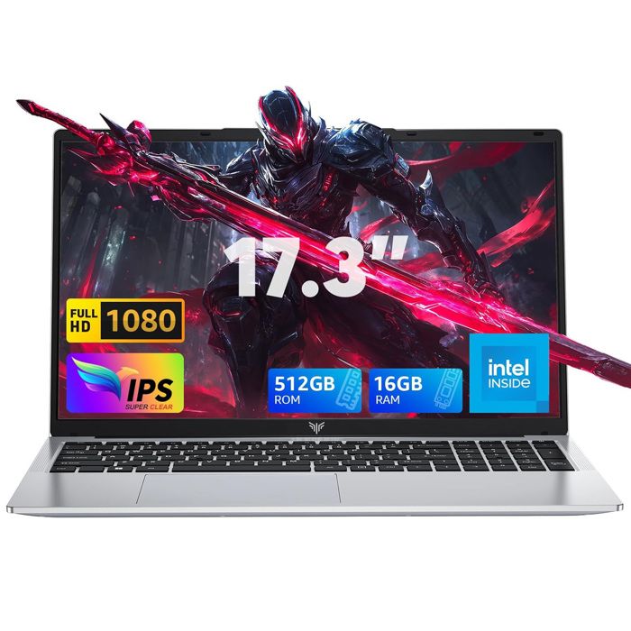 PC Portable 173 – ACEMAGIC – 16 Go Ram DDR4 512 Go SSD – ln-tel Alder Lake N-97(jusquà 36 GHz) 3*USB3.2 BT5.0HDMI Windows11