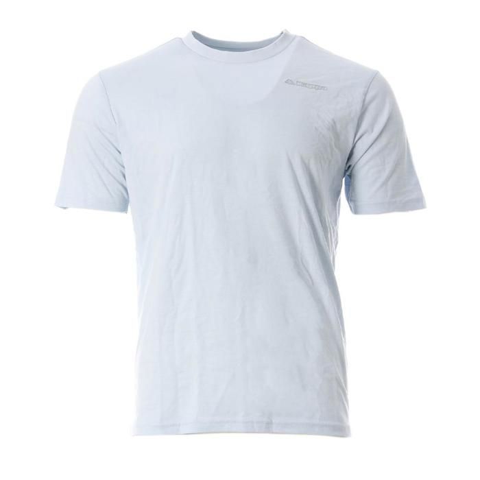 T-shirt Homme Kappa Banda Arar En Polyester, Couleur Verte - Modèle Lisse Et Confortable