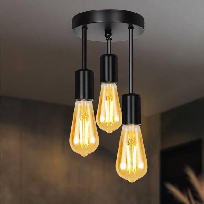 Venus 3X5W Led Chrome Plafonnier Lampe Suspension Lampe Suspension Lumière Pendante[n5820