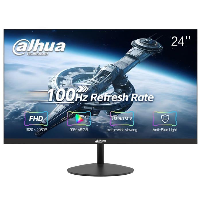 Écran 24 - Dahua - LM24-A200Y - HDMI/VGA - Full HD - 5ms