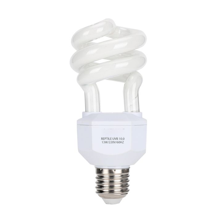 Lampes à économie dénergie pour reptiles UVB 13W 220V tortue serpent lézard ampoule -SALALIS
