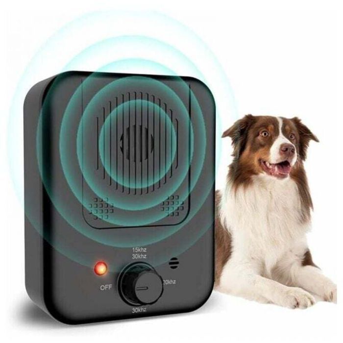 Meilleurs prix pour Dispositif anti-aboiement ultrasonique - PZCC - Portée 15 mètres - Étanche IPX4 - Rechargeable - Batterie 1500 mAh