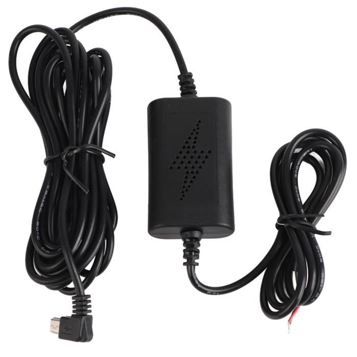 Dash Cam Hardwire Kit 12V - 24V À 5V 2.5A Mini Usb Step-Down Line Pour