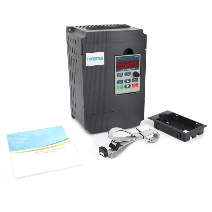 Variateur VFD Variateur de fr/équence CNC 1.5KW JH-S2-2T Convertisseur variateur de fr/équence universel Mini monophas/é 220V Entr/ée triphas/ée 220V Sortie DJD Variateur de fr/équence,