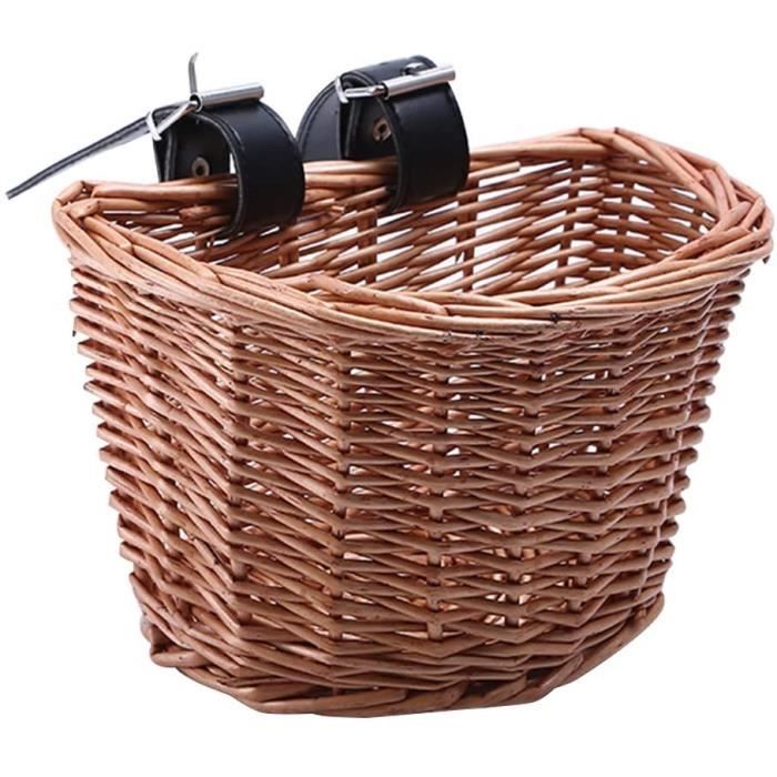 Panier V lo Osier Femme Adulte Enfant Panier Velo Chien Osier