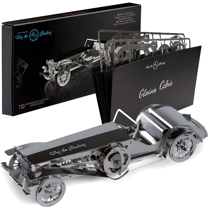Ferro Sport-car - Puzzle 3D Mécanique en Métal - Boutique BCD JEUX
