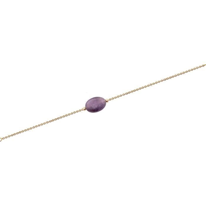 Bracciale Rigido Placcato Oro 18 Carati Con Perline Miyuki Colorate, 18 Cm, Con Sacchetto In Velluto In Omaggio