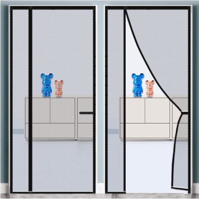 Moustiquaire Magnétique Pour Hayon Ford Transit Connect (à Partir De 2012) - 150x140cm, Double Couche, Avec Fermeture éclair