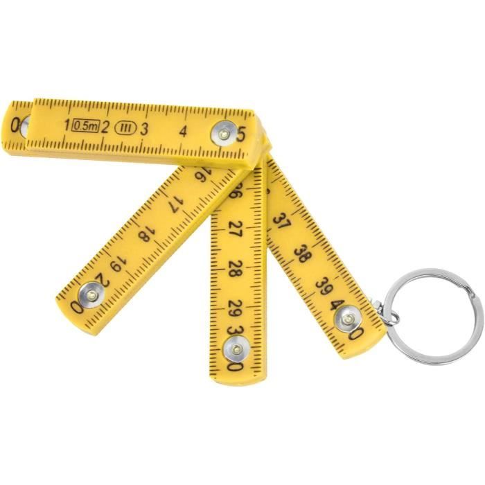 Mètre Ruban Porte-clés Fatmax 2 Mètres - Large Ruban, Déploie 90 Cm Sans Casser - FMHT1-33856