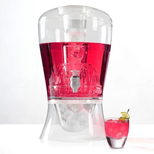 Argent Ricky Drink Globe Distributeur de Boisson 20/ x 16/ x 31/ cm.