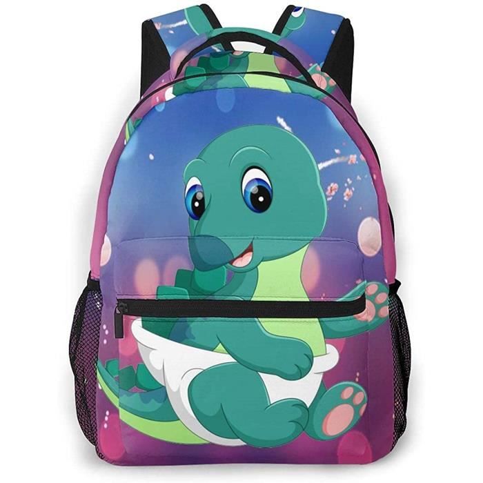 MIGNON ENFANTS MATERNELLE Sac D'éCole 3D Dessin Animé Dinosaure Sac à