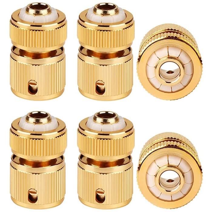 HQMPC Lot De 20 Connecteurs Rapides En Plastique Pour Tuyau D'arrosage