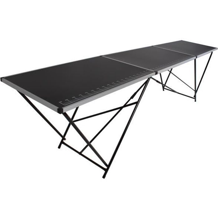 Table a tapisser pro. alu 60x80h 300cm - Tecniba