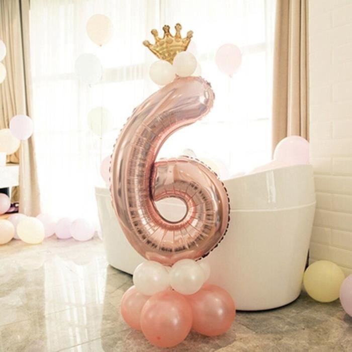 Décorations Anniversaire 30 Ballons Latex - Kit Fête Enfants, Multicolore, Facile à Gonfler