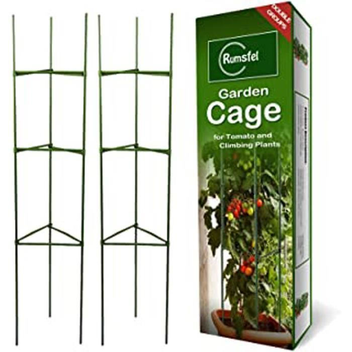 VEVOR Cage à Tomates Pour Jardin Support Pour Plants De Tomates 123 Cm Lot De 6