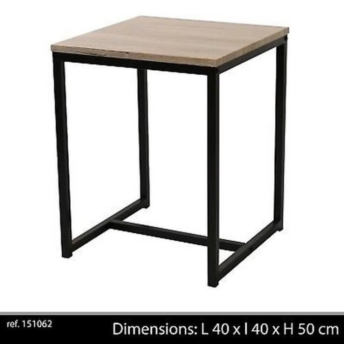 Petite Table D Appoint 40x40 Cm Achat Vente Pas Cher