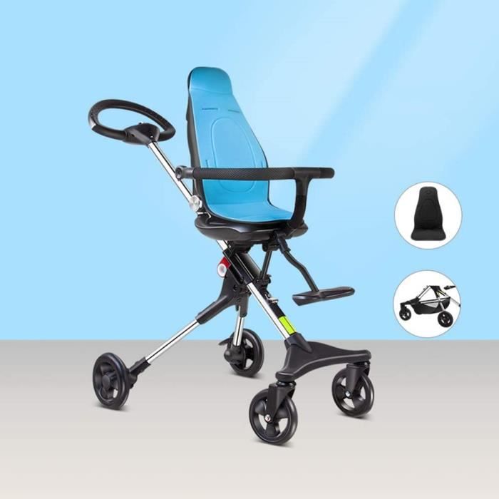 Poussette Canne Réversible Poussette Bébé Compacte Légère 5 Kg Poussette De  Voyage Pliable De 9 Mois à 3 Ans avec Dossier Inclin,253 - Cdiscount  Puériculture & Eveil bébé