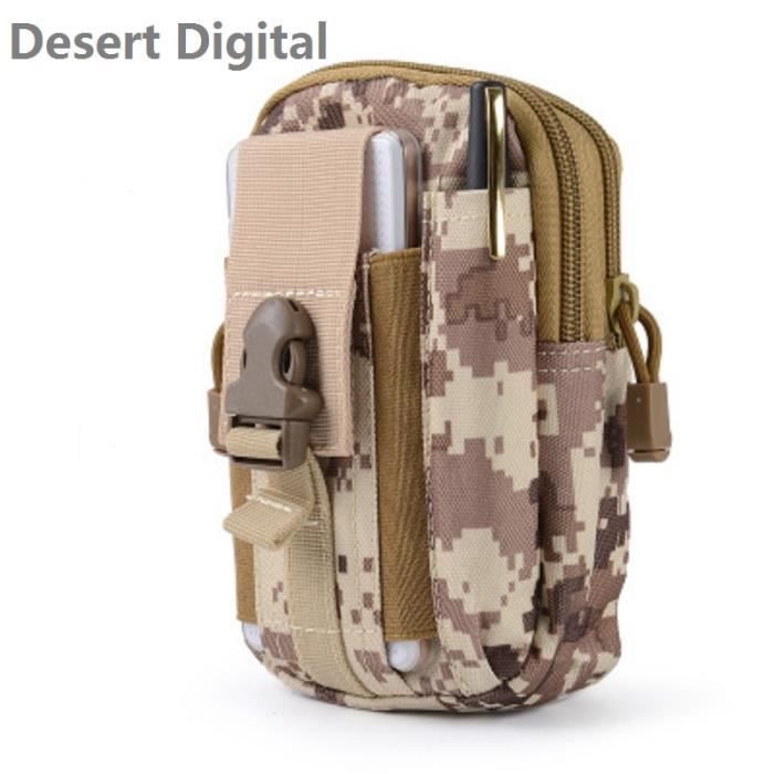 Sac Banane Tactique Léger – Nylon 600D, Ouvertures Rapides, Dos Respirant, Pour Course Et Randonnée