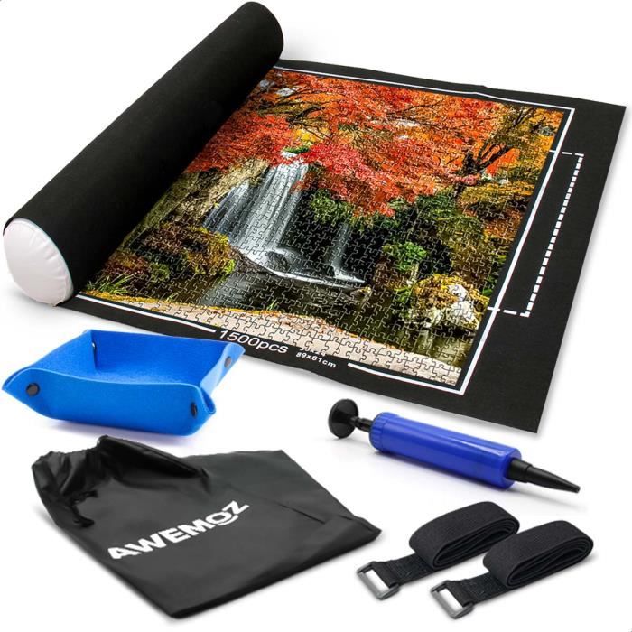 Puzzle Tapis 1000 Pièces Rouleau Scie Sauteuse Tapis Kit De Départ Fixation Puzzle Tapis 1000 Pièces Rouleau Scie Sauteuse Tapis Kit De Départ Fixation