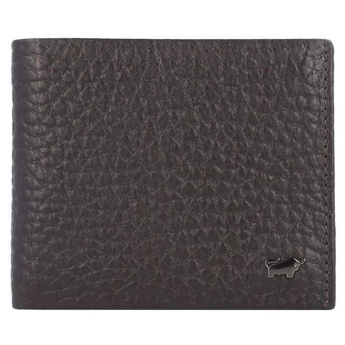 Braun Büffel Geldbörse Yannik RFID Wallet Carré 8CS Black