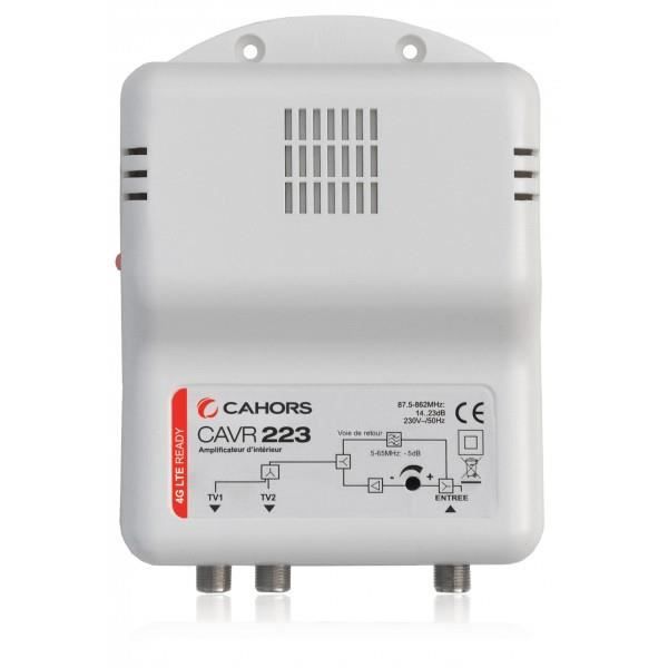 AMPLIFICATEUR TV 2 SORTIES CAHORS CAVR 223 - amplificateur hifi, avis et  prix pas cher - Cdiscount