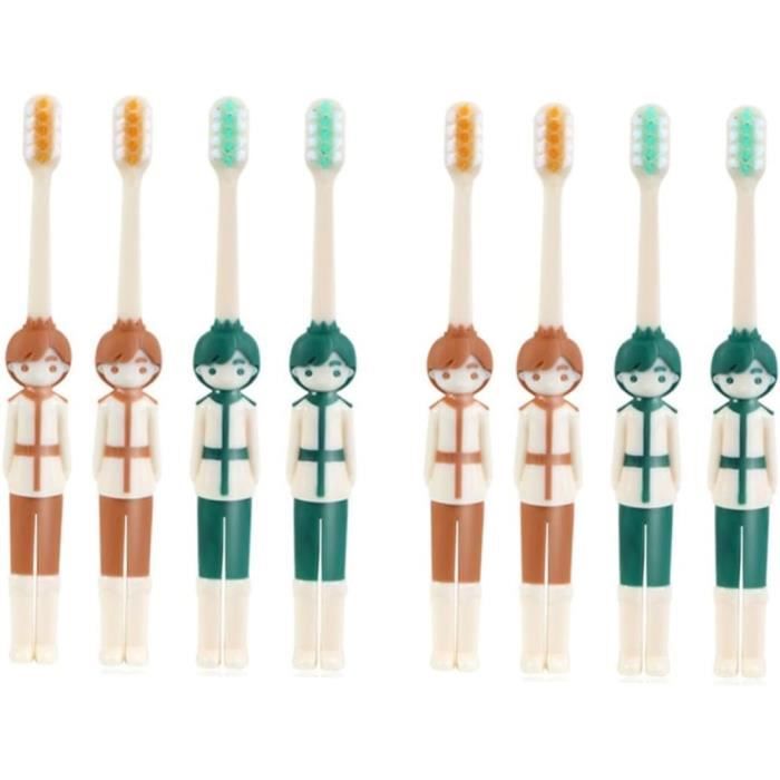 4 Gobelets à Dent Topsky 280ml - Support Brosse à Dents - Multicolore