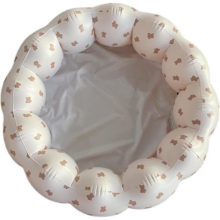 Piscine Gonflable Bébé 80 Cm - Bain, Jeux D'eau, Piscine à Balles - Portable Et Sécurisée