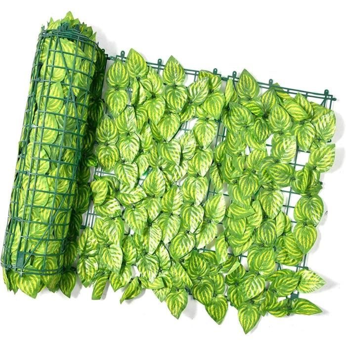 Treillis,Feuille De Lierre Artificielle 0,5x1-3M,rouleau De Criblage De