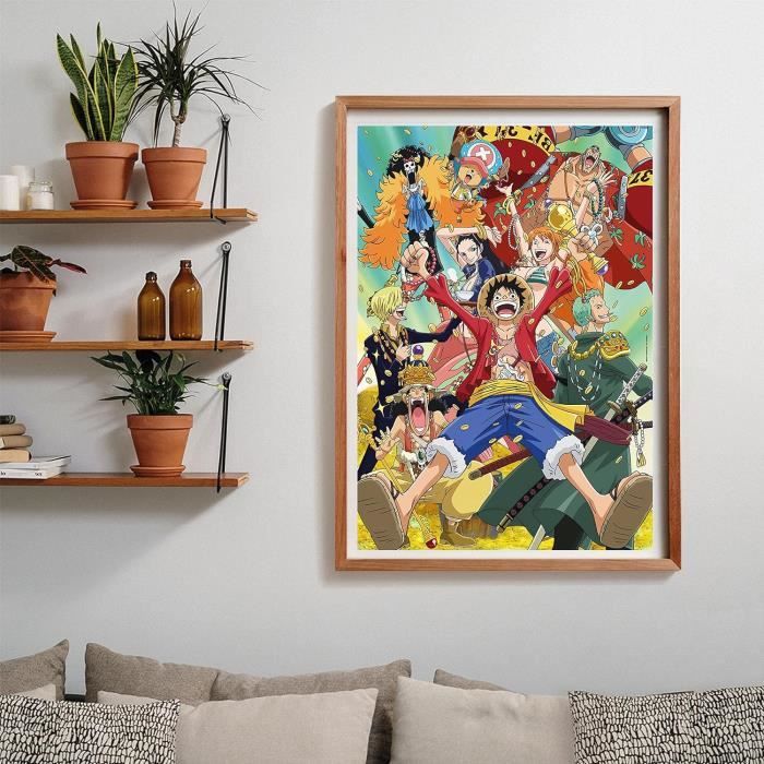 Puzzle Clementoni One Piece 500 Pièces | Collection Anime, Made In Italy, 49x36cm