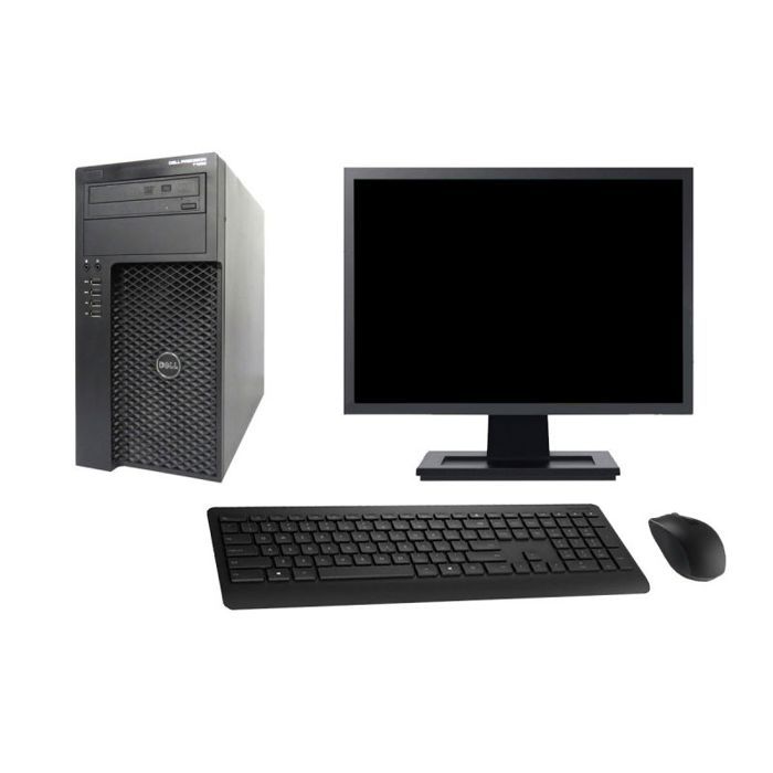 PC Tour Dell T1650 MT Ecran 27 Intel i7-3770 RAM 32Go SSD 240Go Windows 10 Wifi - Dell