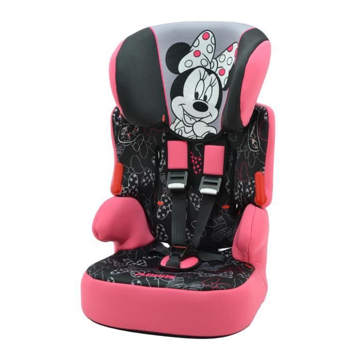 SIEGE AUTO REHAUSSEUR BELINE MINNIE FIRST Gr 1 2 3 ECER44 04