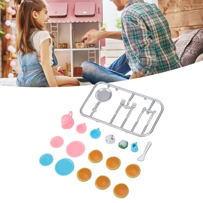 Style 7-Ensemble de jouets de cuisine Montessori pour enfants, Maison