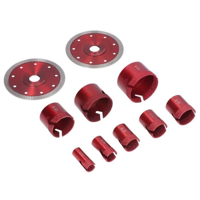 Lot De 2 Carottes Diamant 4-1/4" X 11" – Pour Béton, Asphalte
