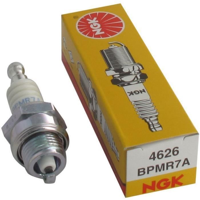 Bougie d'allumage NGK BPMR7A pour tondeuse JARDIN PRATIC