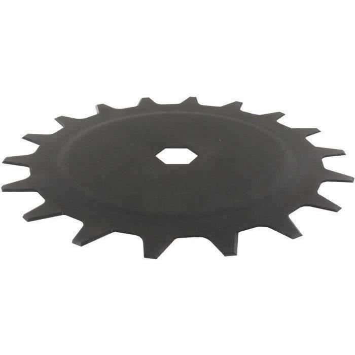 Lame supérieure 18 dents pour système de coupe à lames contre-rotatives universel