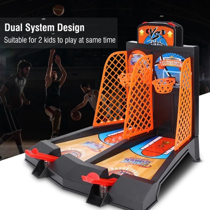 Machine De Tir Basket – Retourneur 180° Avec Goulotte Pivotante, Métal Résistant, Intérieur/extérieur, Compatible Tous Paniers