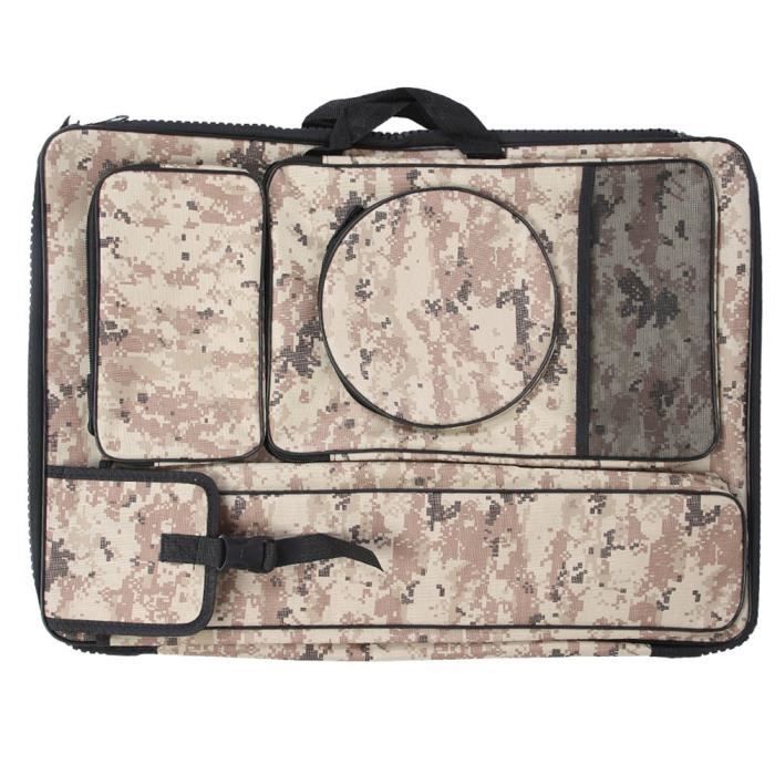 Sac Portfolio étanche A3 Pour Planche à Dessin Et Peinture - Transport Facile, Idéal école Et Plein Air - 10