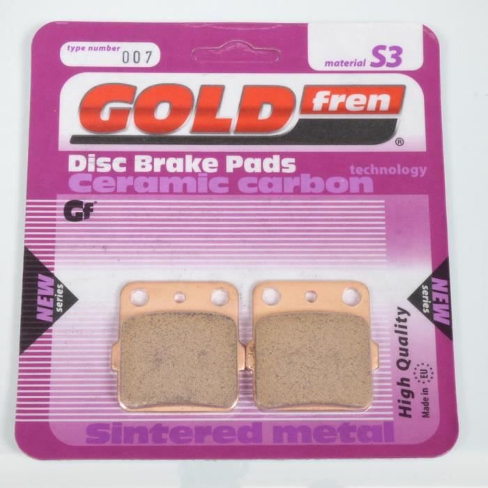 Plaquette de frein Gold Fren pour Quad Yamaha 350 YFM FX Wolverine 1995 à 2004 AR Neuf