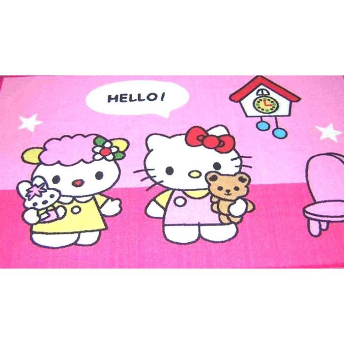 Set De 2 Napperons Hello Kitty - 40x28.5 Cm Chacun - Rose - En Fibre De Papier - Neuf Avec étiquettes