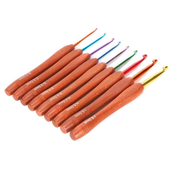 Dadabig 20 pcs arrêt maille en alliage aiguilles à tricoter